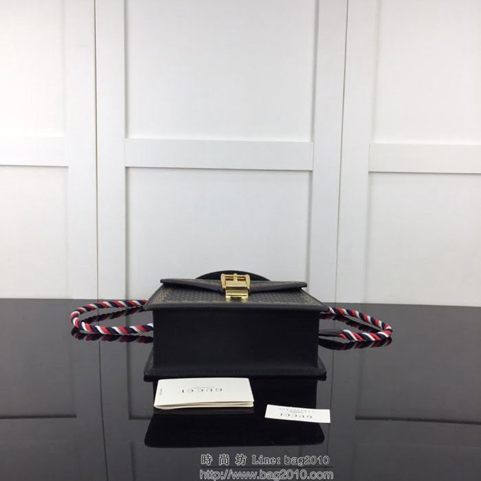 GUCCI古馳 新款 專櫃品質 原單 470270印金 克色 手提 單肩 斜挎包HY1336